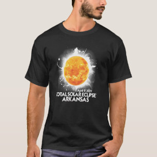 Camiseta Totalidad Arkansas 2024 Eclipse Solar Total Améric