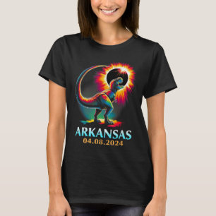 Camiseta Totalidad De Arkansas Eclipse Solar Total 2024 T R
