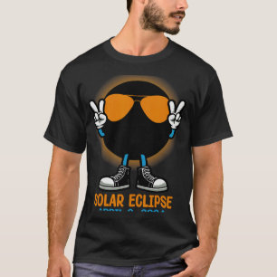 Camiseta Totalidad de paz Eclipse solar 8 de abril de 2024