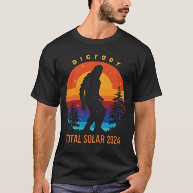 Camiseta Totalidad De Pie Grande Abril 8 2024 Eclipse Solar (Anverso)