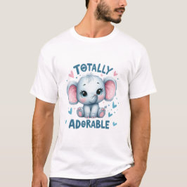 Camiseta Totally Adorable Elephant – Cute Kawaii Animal