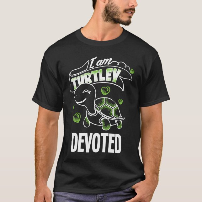 Camiseta Totally Awesome Turtley Devoted (Anverso)
