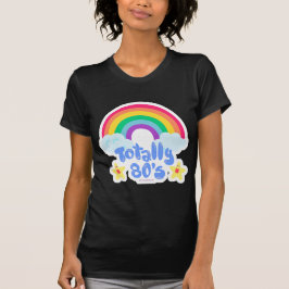 Camiseta Totalmente arco iris 80s