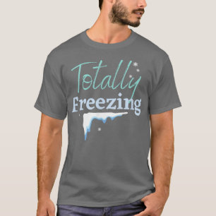 CAMISETA TOTALMENTE CONGELADOR, INVIERNO MUNDIAL, NIEVE FRÍ