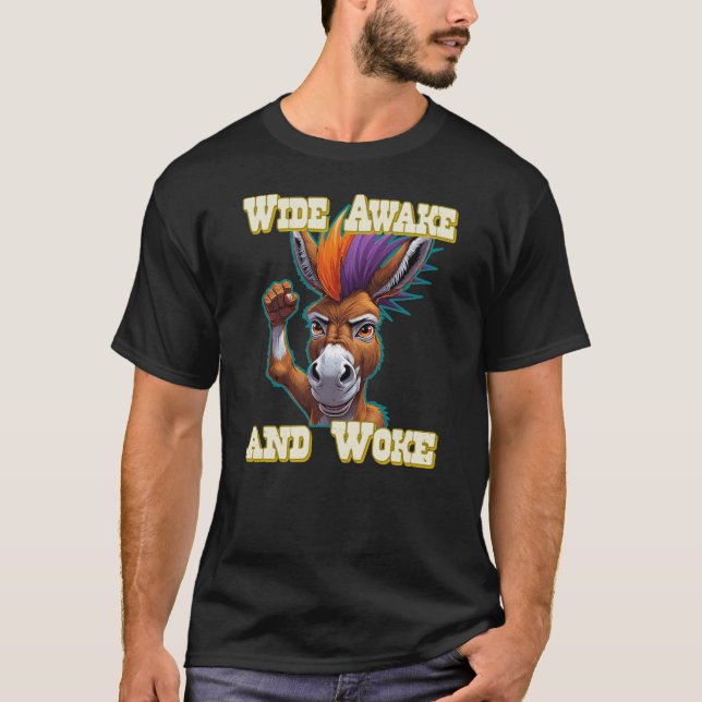 Camiseta Totalmente Despierto y Conscientizado (Anverso)