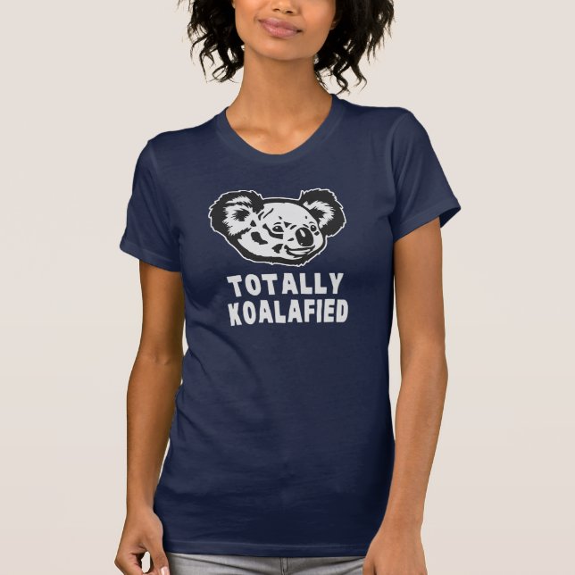Camiseta Totalmente koala de Koalafied (Anverso)
