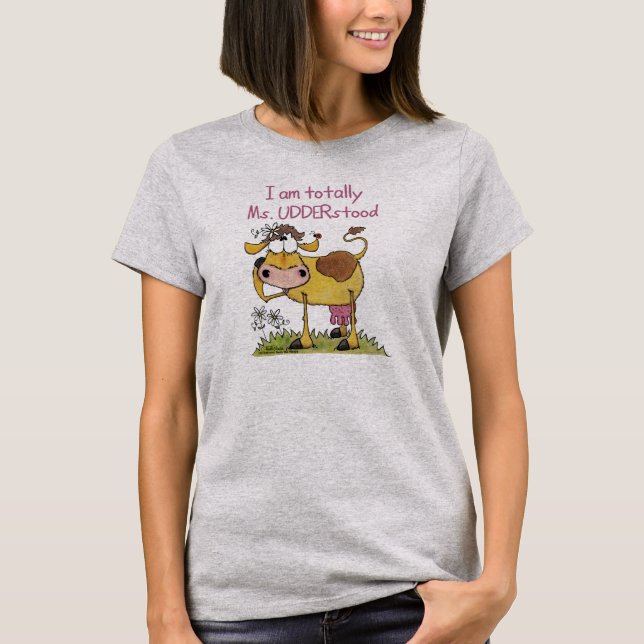 Camiseta Totalmente la Sra. UDDERstand (Anverso)