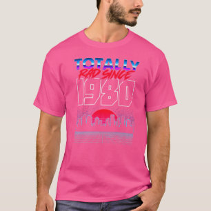 Camiseta Totalmente mal desde 1980 años Retro 80 Vieja Bir