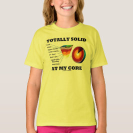 Camiseta Totalmente sólido en mi base (capas de la tierra)