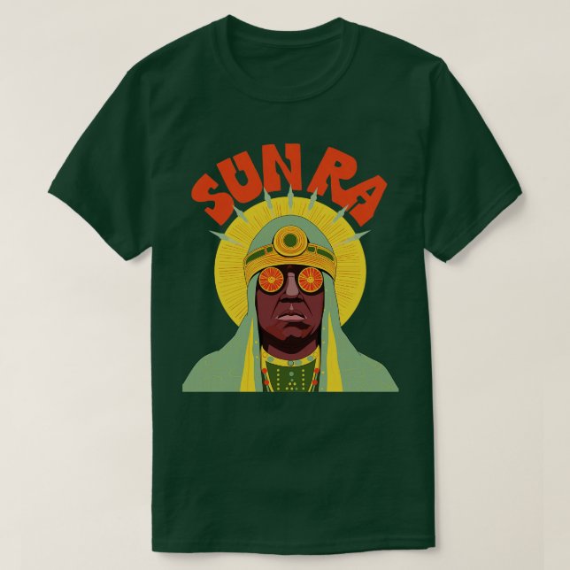Camiseta Tote de diseño psicodélico original de Sun Ra (Diseño del anverso)