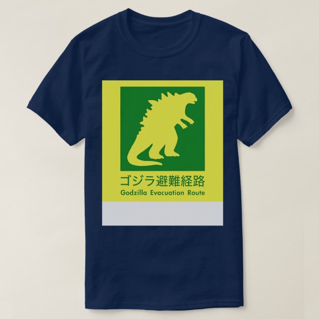 Camiseta Tote de ruta de evacuación (Diseño del anverso)