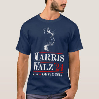 Camiseta tote de walz 2024 obviamente