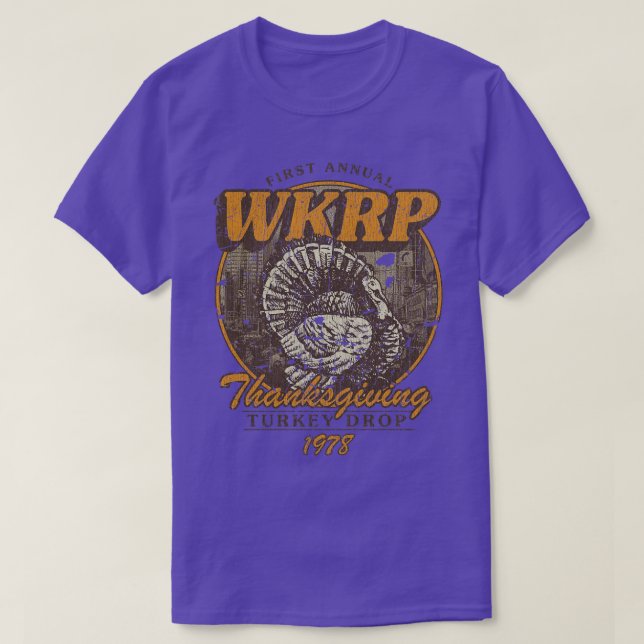 Camiseta Tote WKRP Turquía Drop 1978 (Diseño del anverso)