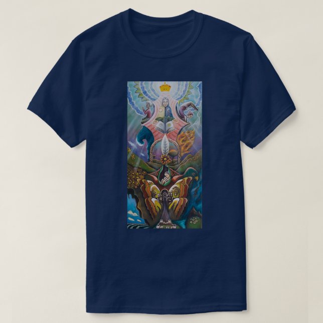 Camiseta Tótem alquímico (Diseño del anverso)