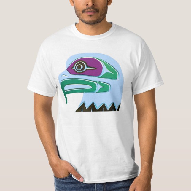 Camiseta Tótem de águila calva (Anverso)