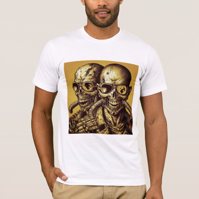 Camiseta Tótem de cráneo (Anverso)