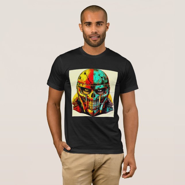 Camiseta Tótem de cráneo (Anverso completo)