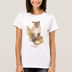 Camiseta Tótem de los animales de la clase Cougar