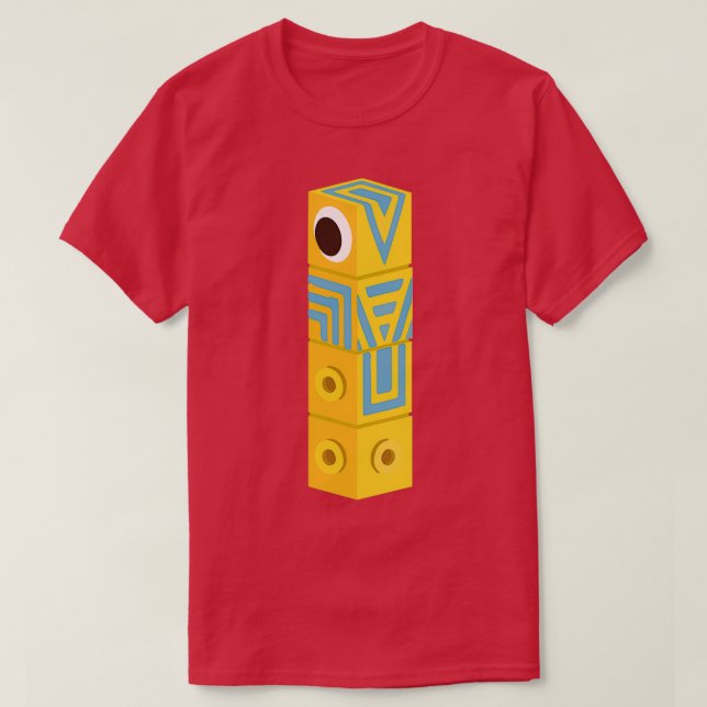 Camiseta Tótem del Valle del Monumento (Diseño del anverso)