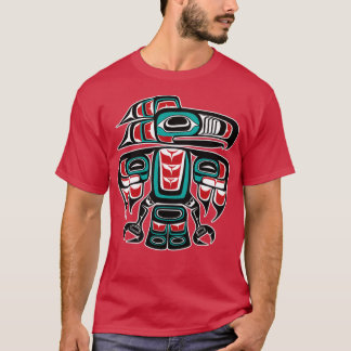 Camiseta Tótem nativo haitida tlingit