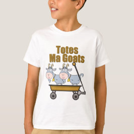 Camiseta Totes Mamáes Cabras Graciosa Granja Animal Pun Kid