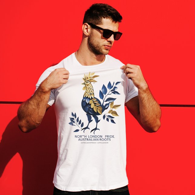 Camiseta Tottenham Hotspur | Diseño de flores de cokerel y  (Subido por el creador)