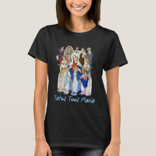 Camiseta Totus Tuus María Totalmente Tuyo Católico JPII Mad