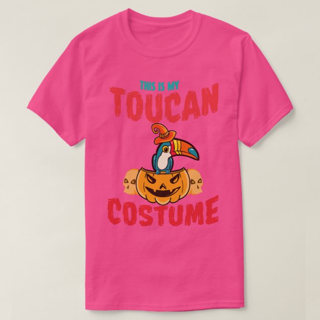 CAMISETA TOUCAN BIRD HALLOWEEN COSTUME (Diseño del anverso)