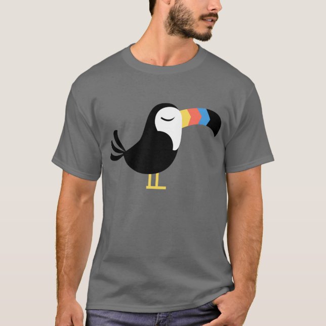 Camiseta Toucan colorido (Anverso)