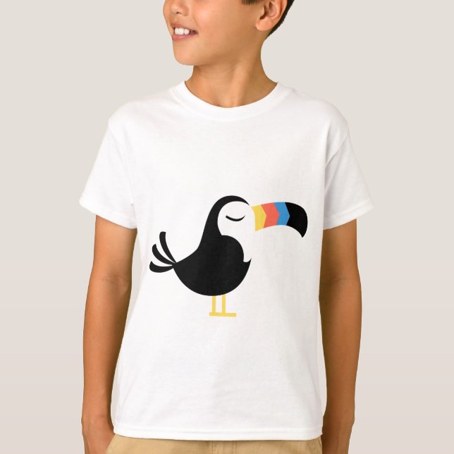 Camiseta Toucan colorido (Anverso)