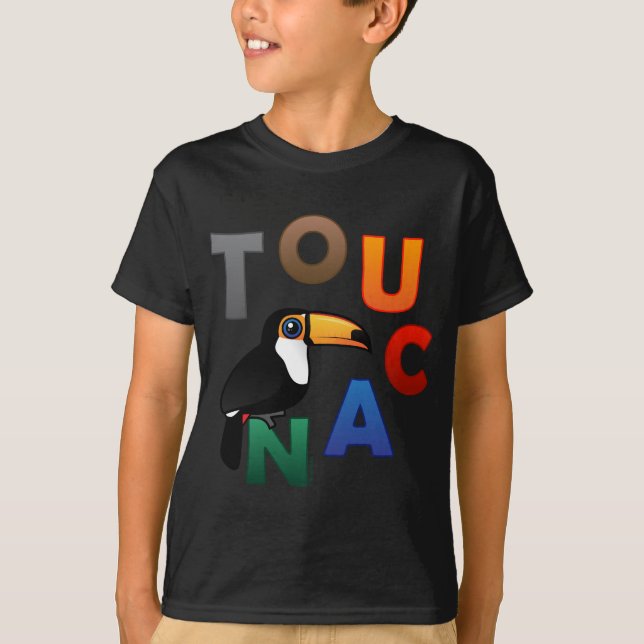 Camiseta Toucan colorido (Anverso)
