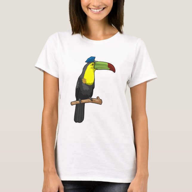 Camiseta Toucan como policía (Anverso)