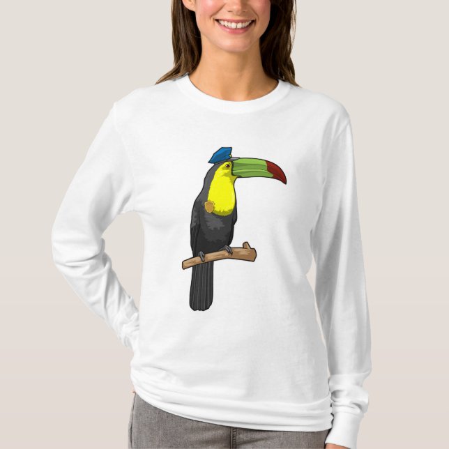 Camiseta Toucan como policía (Anverso)