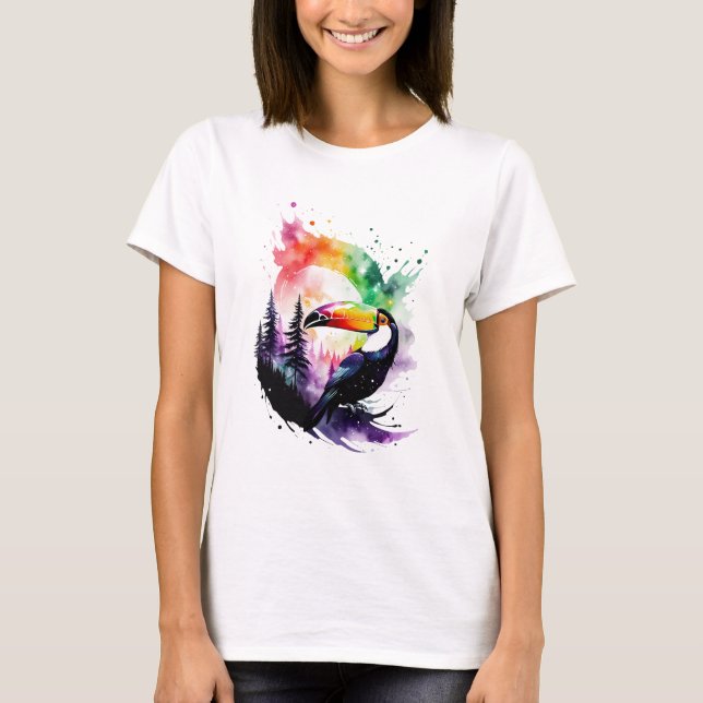 Camiseta Toucan cósmico (Anverso)