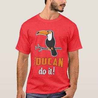 Camiseta Toucan Do It Bird Watcher Watcher Retrooucans boy