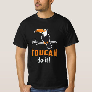 Camiseta Toucan Do It Bird Watcher Waters Retro Toucans