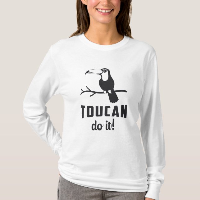 Camiseta Toucan Do It Bird Watcher Waters Viendo A Los Dive (Anverso)