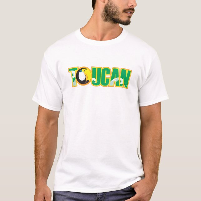 Camiseta Toucan Do It Green Bird Tee (Anverso)