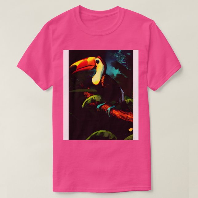 Camiseta Toucan en la jungla 3 (Diseño del anverso)