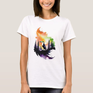 Camiseta Toucan en un bosque nebuloso