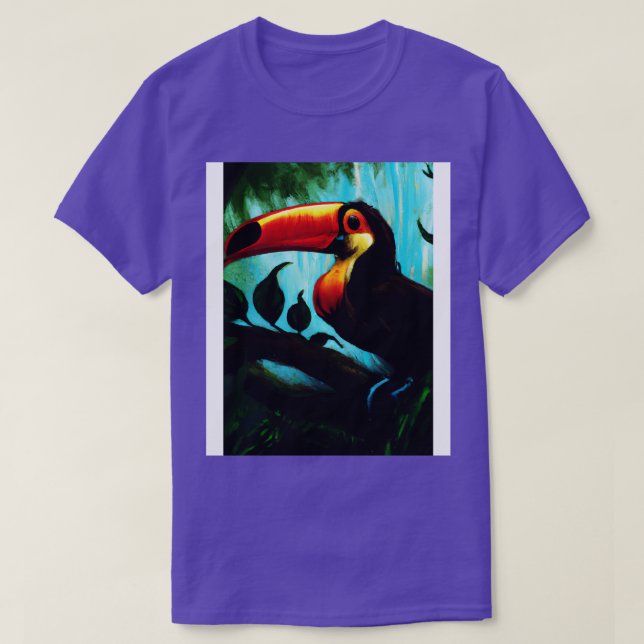 Camiseta Toucan in Jungle (Diseño del anverso)