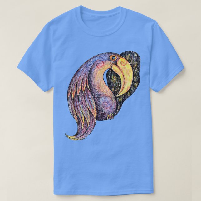 Camiseta Toucan, Tee de Arte Toucan Fairy, Amante  (Diseño del anverso)
