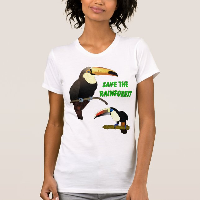 Camiseta Toucan tropical (Anverso)