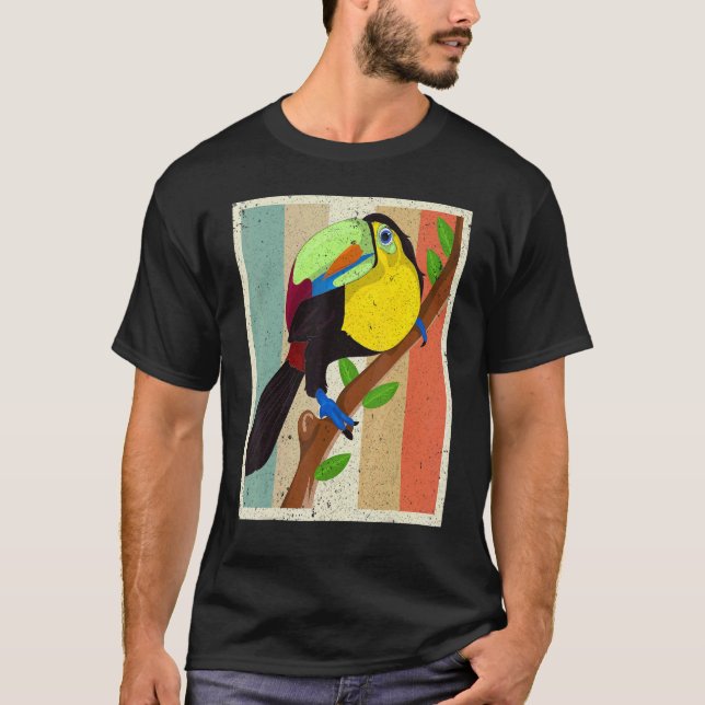 Camiseta Toucan Tropical Exótico Animal Zoo Bird Toucan (Anverso)