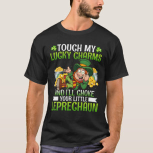 Camiseta Touch My Lucky Charm Leprechaun San Patricio