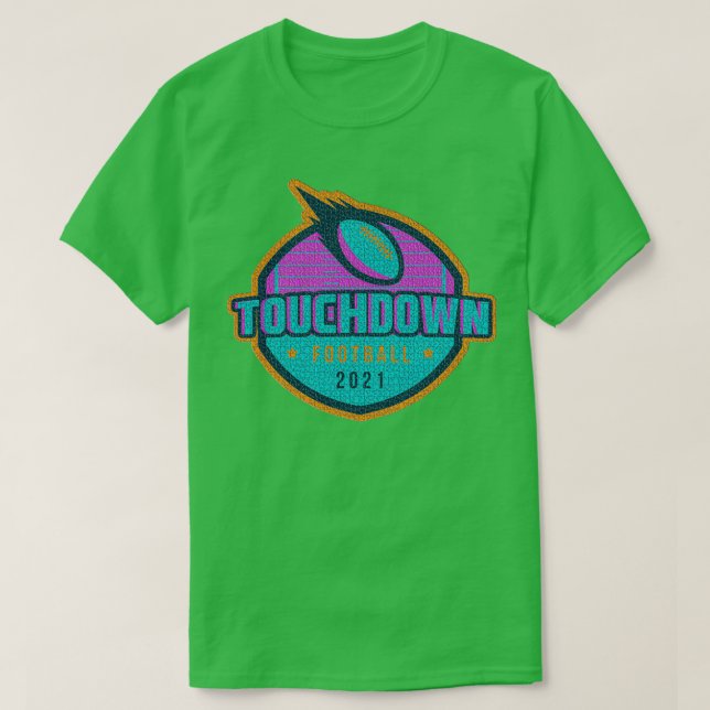 Camiseta TOUCHDOWN FOOTBAL rugby union 2021 (Diseño del anverso)