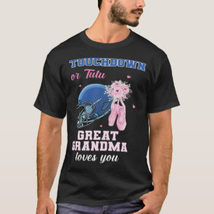 Camiseta Touchdown O Tutu Great Grandma Te Ama Género R