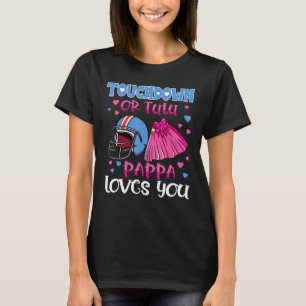 Camiseta Touchdown O Tutu Pappa Te Ama El Género Del Fútbol