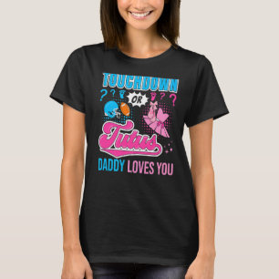 Camiseta Touchdown o Tutus Daddy ama a tu Recién nacido de 