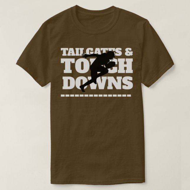 Camiseta Touchdowns en los portones trasero (Diseño del anverso)